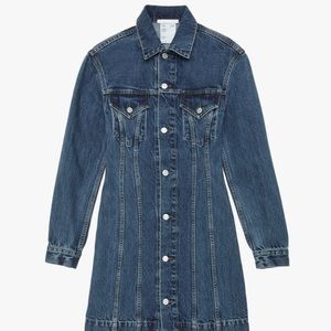 Helmut Lang FEMME TRUCKER DRESS. XS